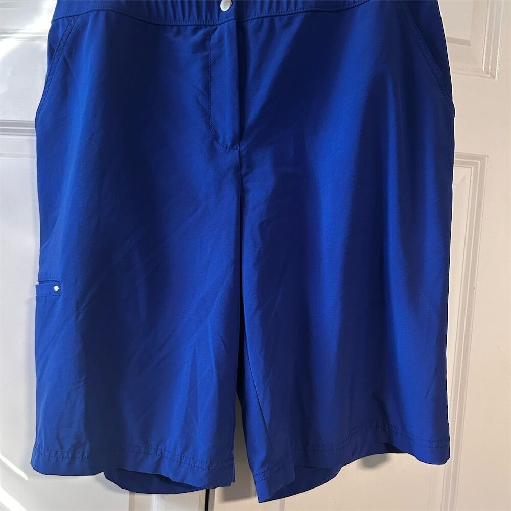 Weekends by Chicos Women's Blue Casual Shorts Size 2.5 (14)